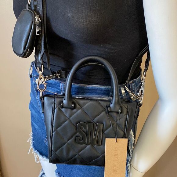 NWT Steve Madden (BBABI) Satchel Crossbody Bag w/Air Pod Case *Limited Edition* - Picture 14 of 15